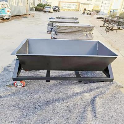 機床鐵屑車工具車 鑫姆迪克定做集屑車料斗車翻轉鐵削車